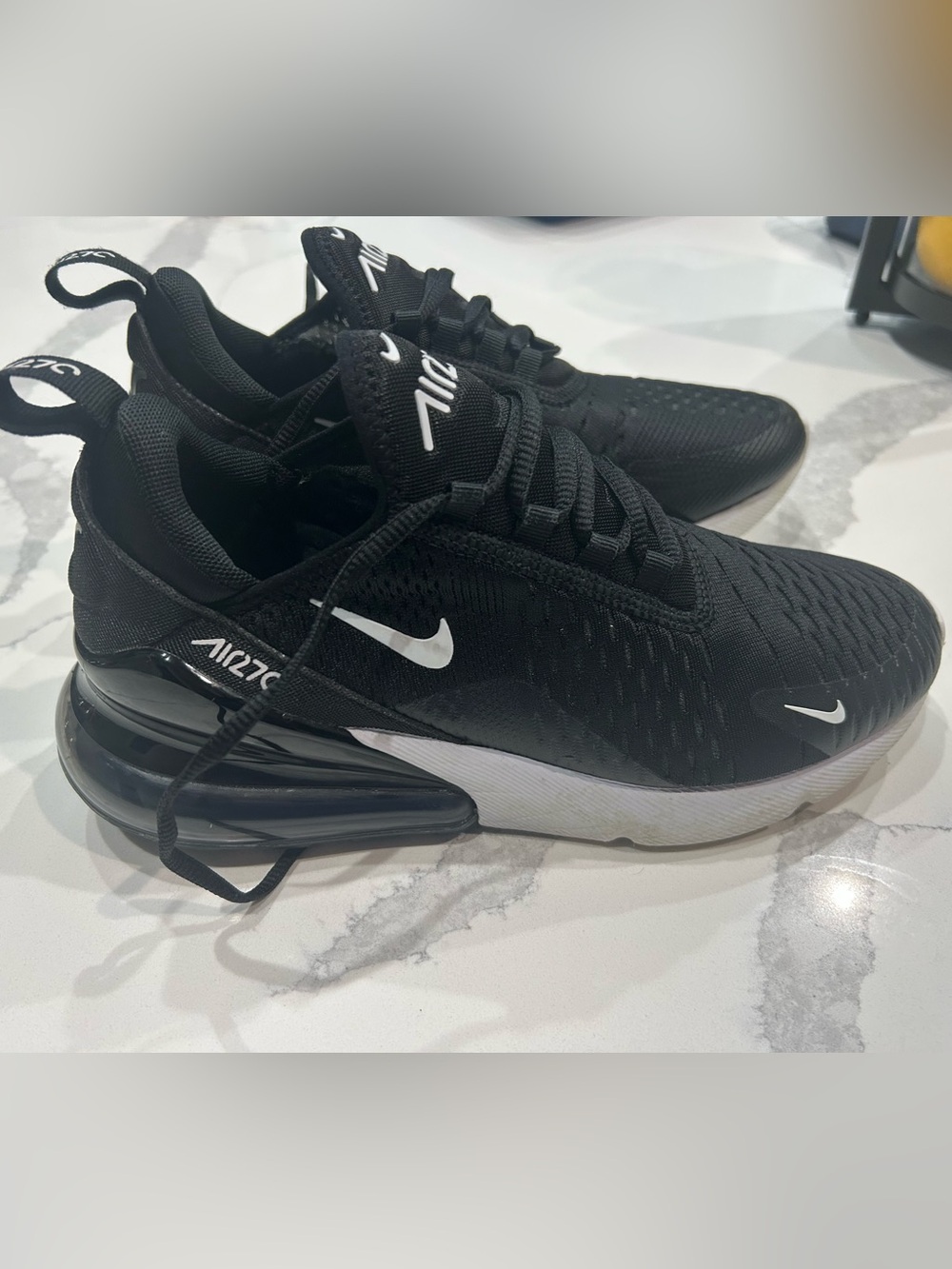 Nike Women’s Black/White Air Max 270 Sneakers